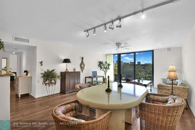 Large Living Room and Dining Room