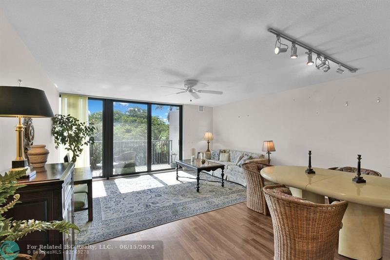 Living Room and Dining Area