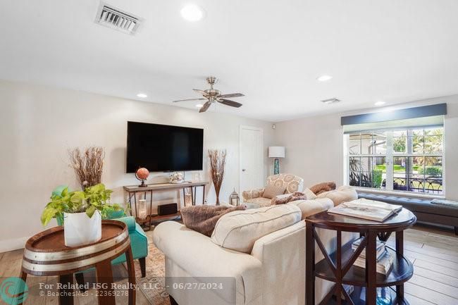 Bright Open Living Room