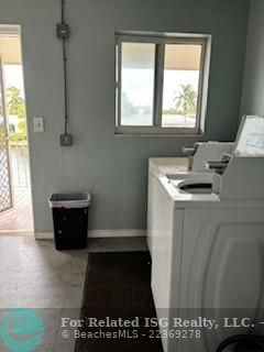 Laundry Room is nest to the unit