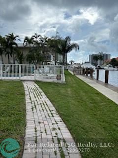 Patio and Dock view