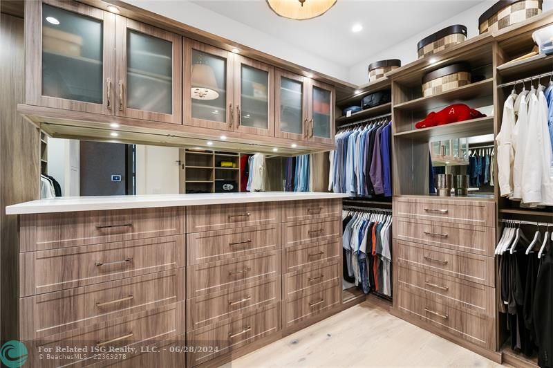 His Closet