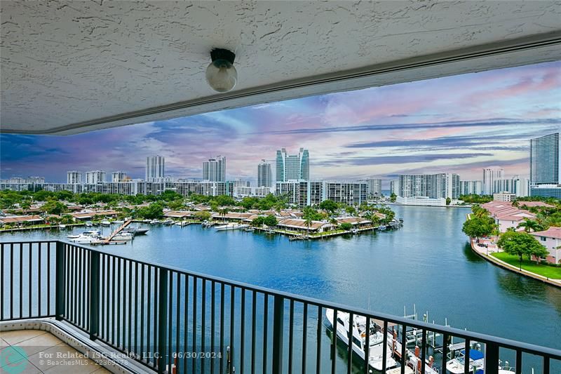 Direct views of intracoastal, marina, and bay plus distant ocean view...