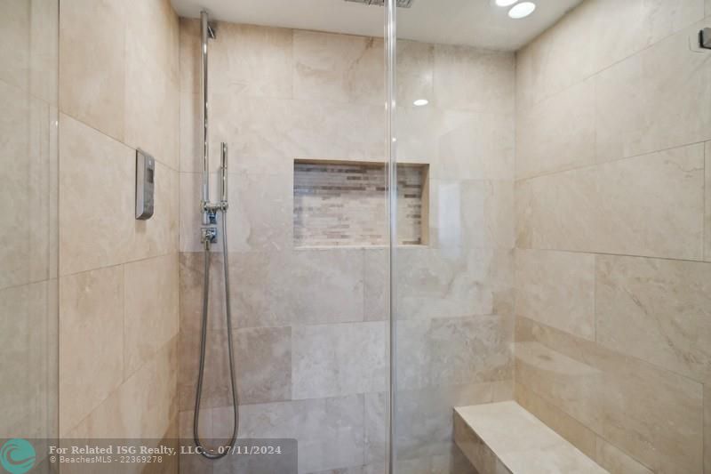 Owner's shower