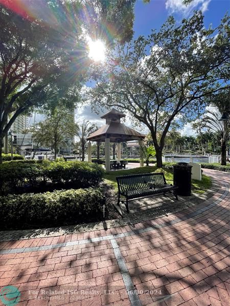 Gazebo at the park