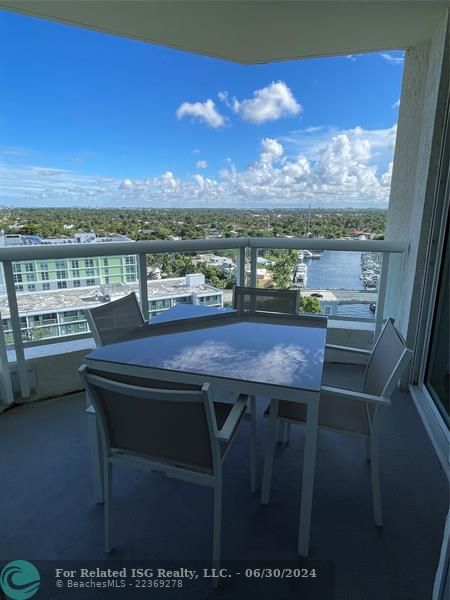 Beautiful river views from your balcony.