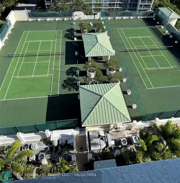 Tennis courts