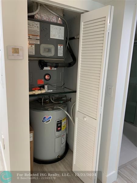 utility closet