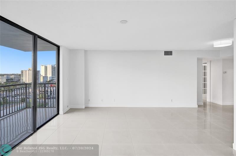 Living Room Virtually Staged