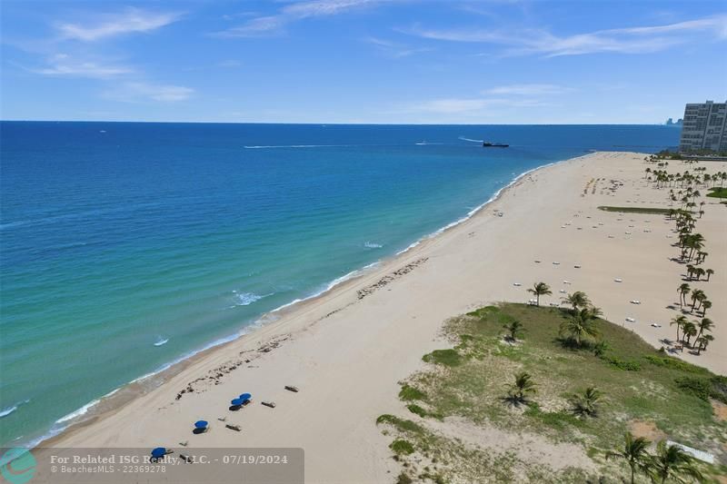 Stunning secluded beach area