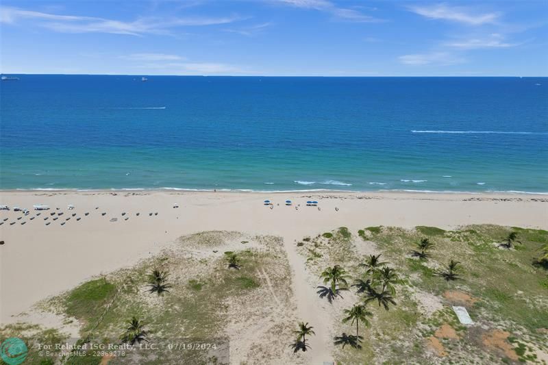 Stunning secluded beach area