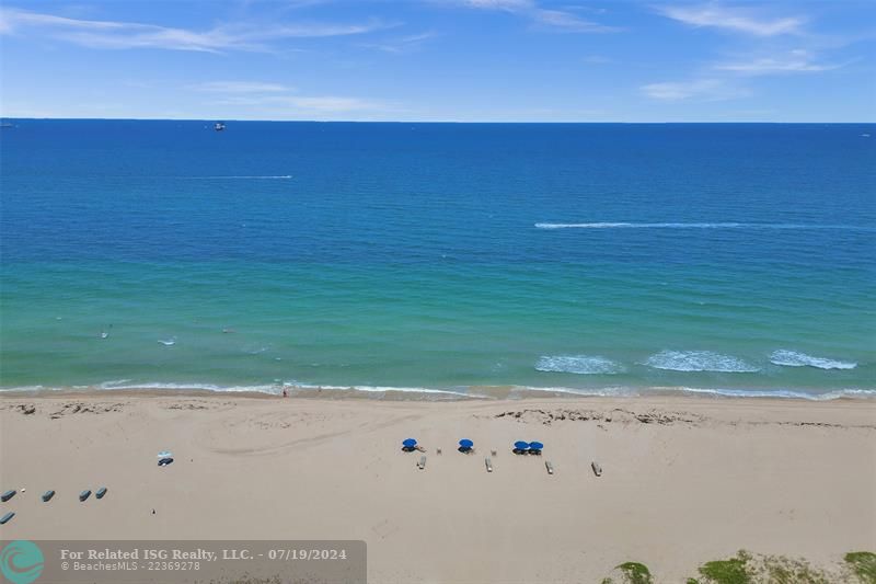 Stunning secluded beach area