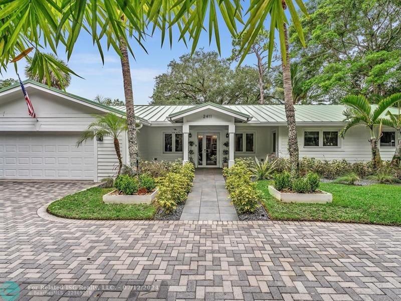 Oversize Circular Driveway