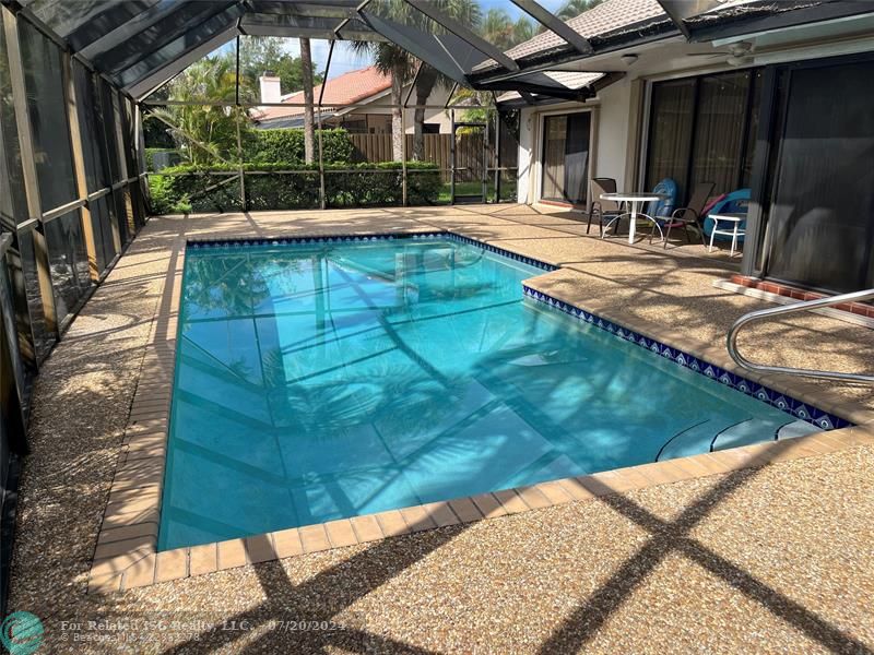 pool view