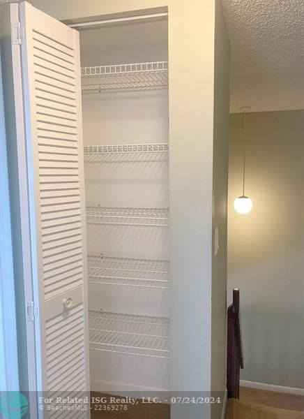 Linen closet