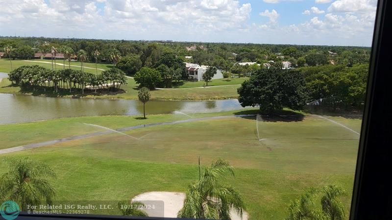 Enjoy watching nature or Golfers in action