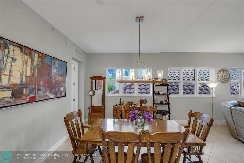 dining area views