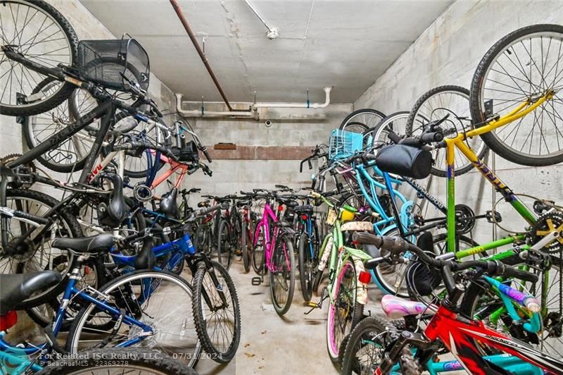 Bike Storage in Garage