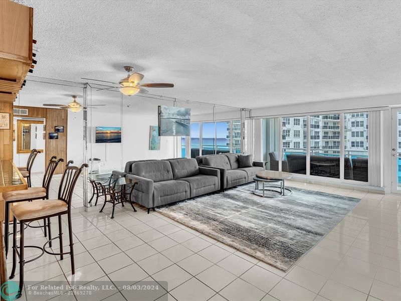 View of Living Room from Foyer