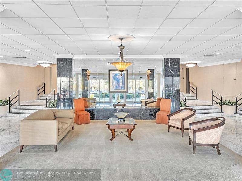 View of Snack Bar from Foyer