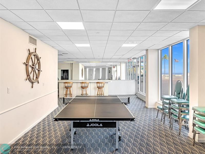 View of Snack Bar from Foyer