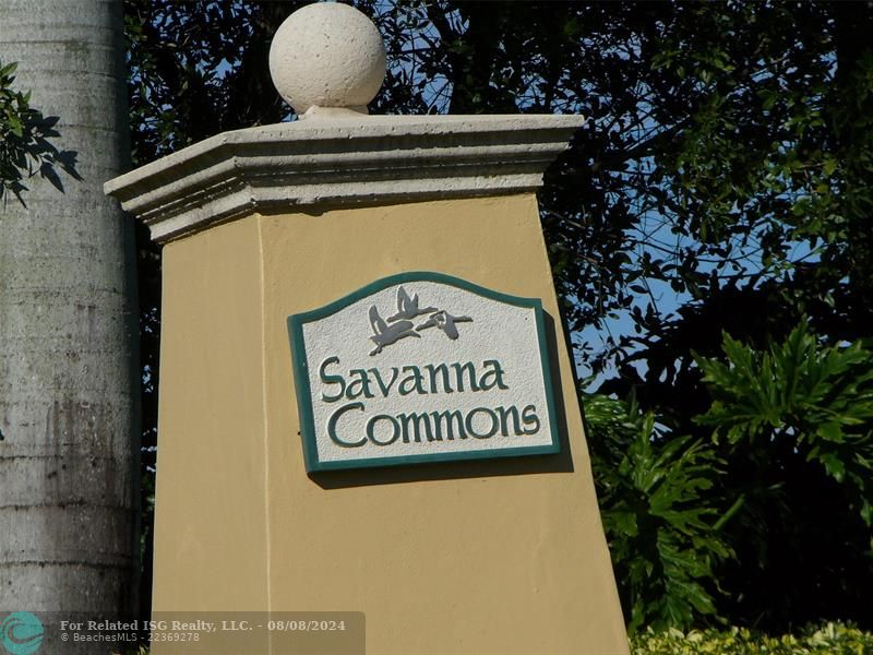 SAVANNA COMMONS