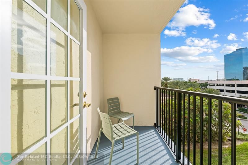 2nd Balcony, looking West.