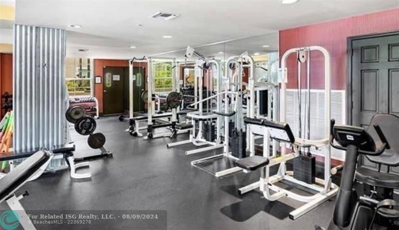 Gym and Exercise Room