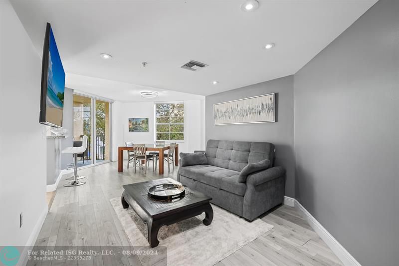 Near Kitchen. Living Area.