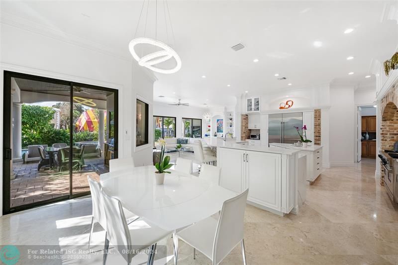 Family Room off the Kitchen