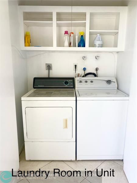 Laundry Room on Patio!