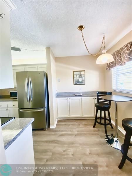 Eat in Kitchen with Extra Storage Cabinets!