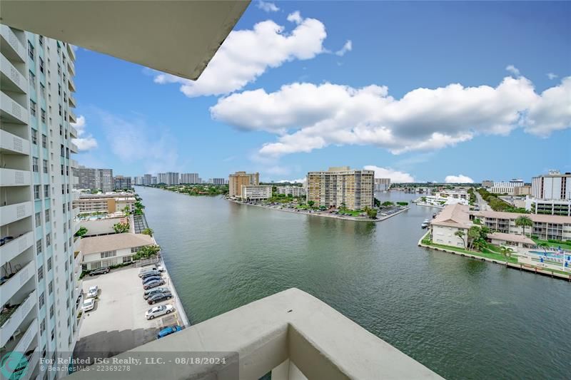 Balcony view south