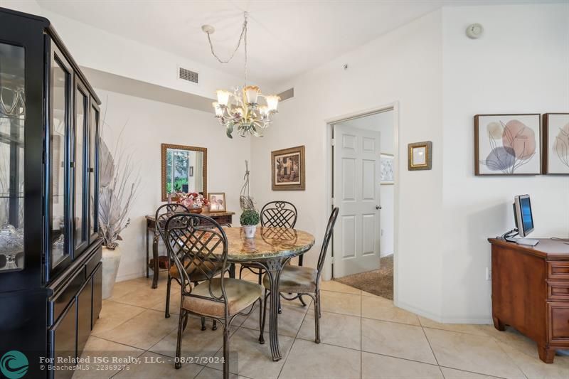 Dining area