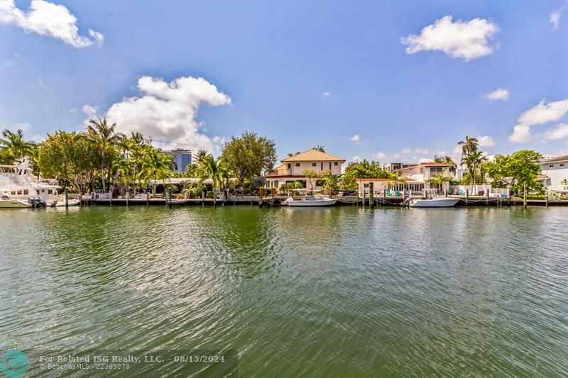 Wide, Deep Water Canal