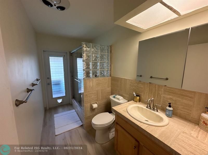 Master bathroom