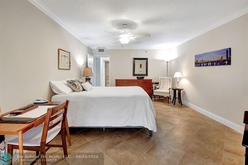 Tremendous Master Bedroom Open To Gorgeous Views and Patio Area!