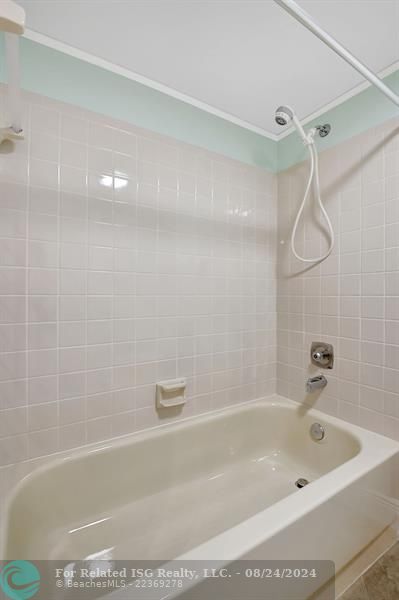 Master bathroom with Seperate Tub Area!