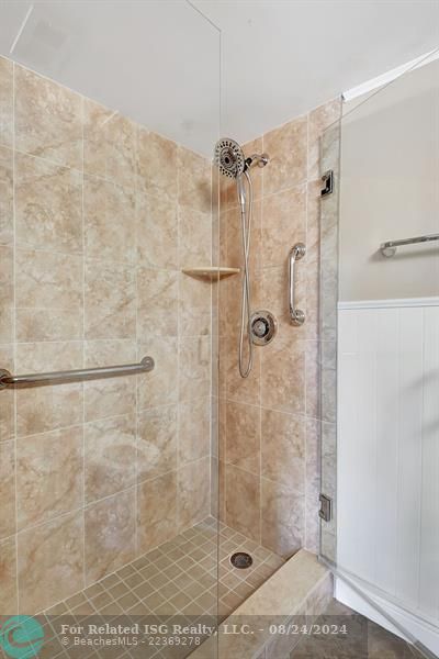 Guest Bath Walk In Shower!