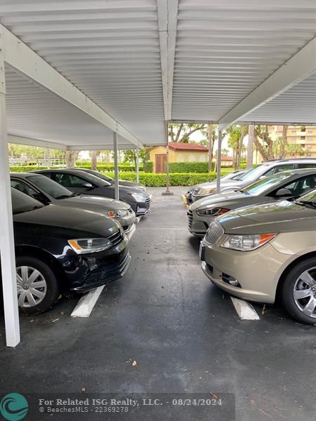 Assigned Covered Parking to Keep Your Car COOL!