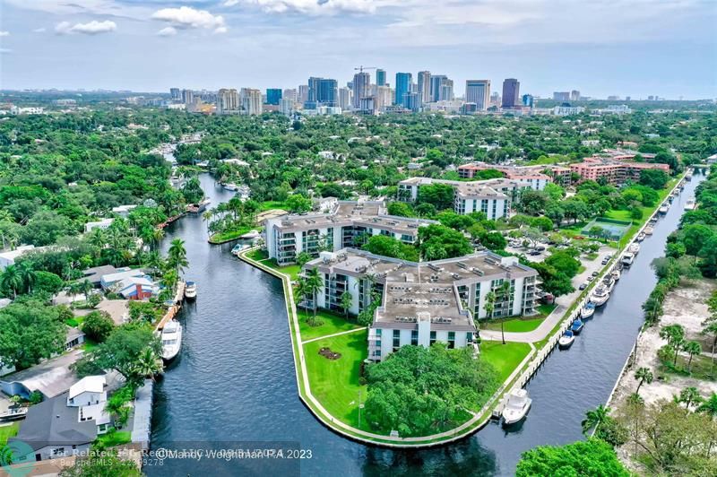 River Reach looking East toward Downtown