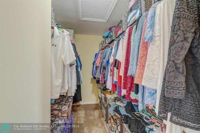 PRIMARY WALK-IN CLOSET