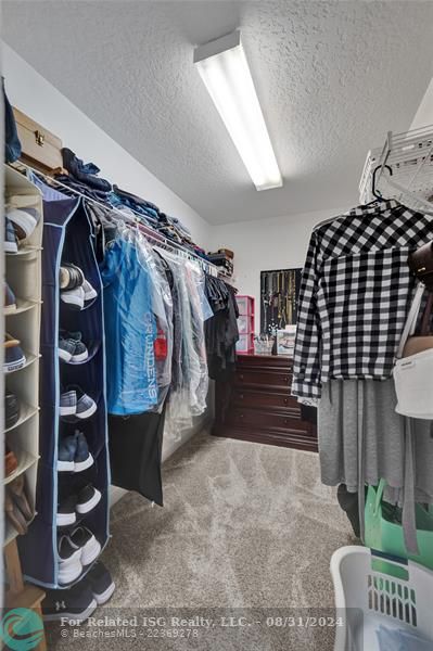 Master bedroom closet