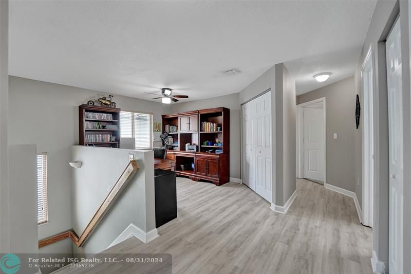 Master bedroom closet