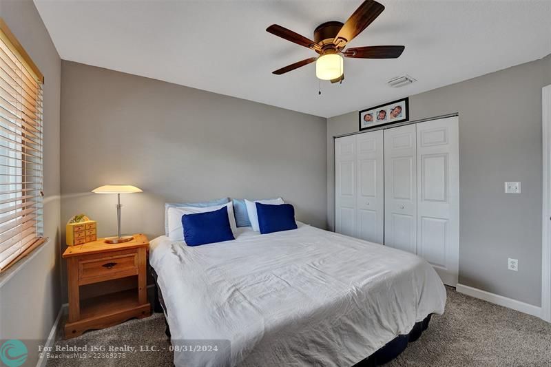 Master bedroom closet