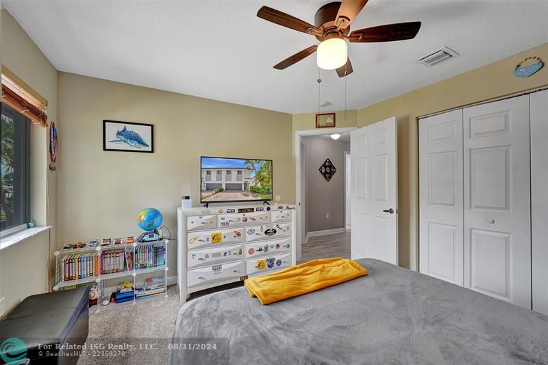 Master bedroom closet