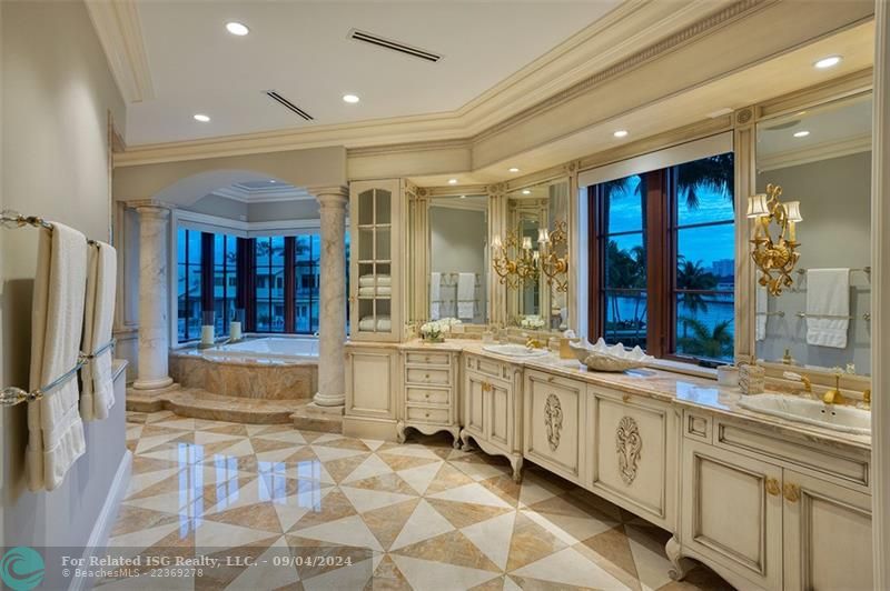 Master Bathroom Entrance