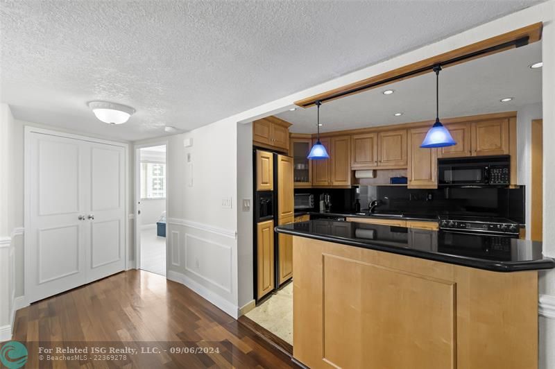 Hall pantry off kitchen