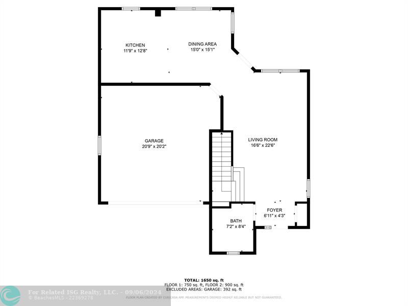 1st level floor plan