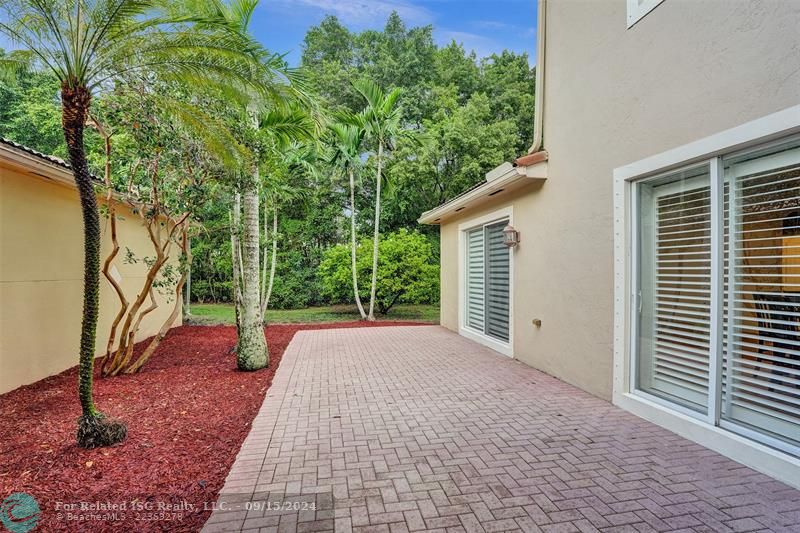 The last two sliding doors are leading to the master bedroom.